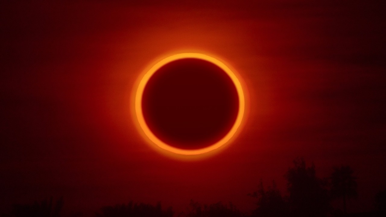 🔴 Eclipse Solar 2026 - Ao vivo! 🔴 Anel de Fogo - 17 de fevereiro de 2026