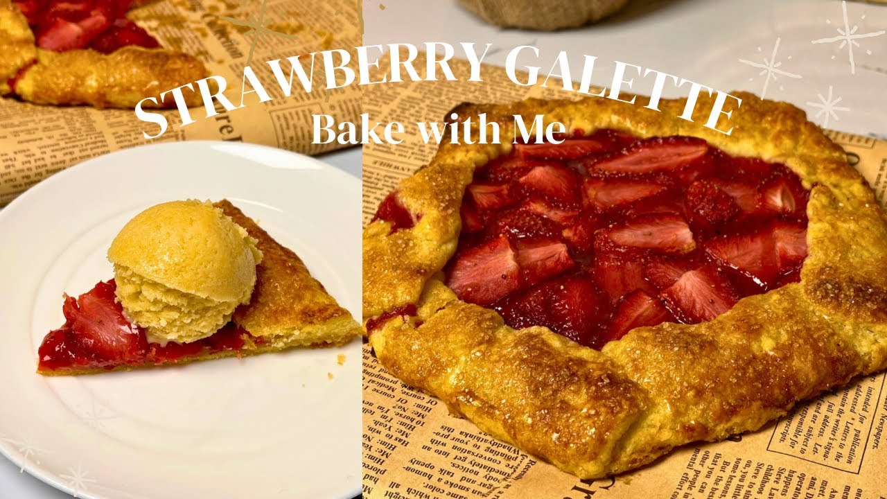 Strawberry Galette: Easy Homemade Fruit Tart