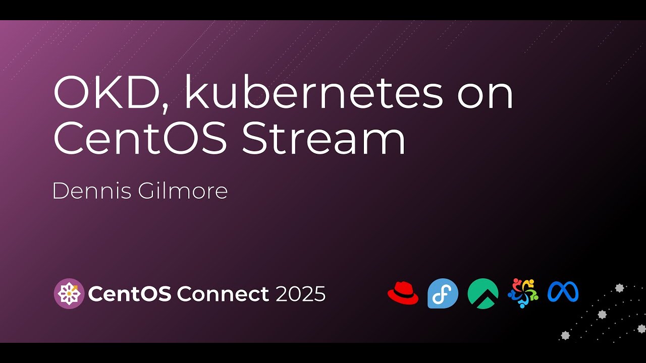 OKD, kubernetes on CentOS Stream