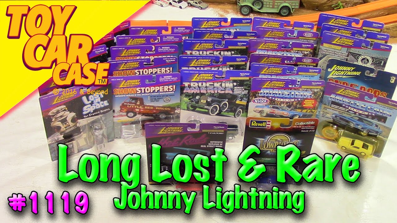 1119 Long Lost Rare Johnny Lightning Toy Car Case