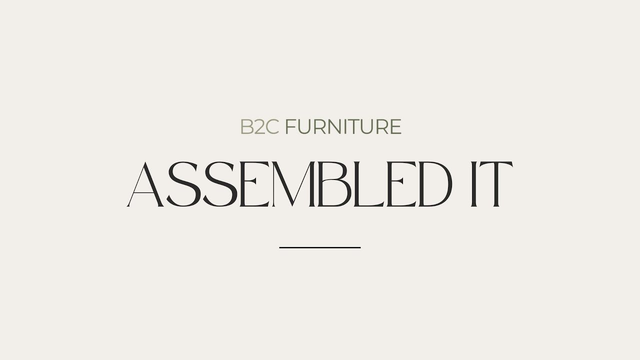 Assembled It : Villa Dining Chair #unboxing #howto