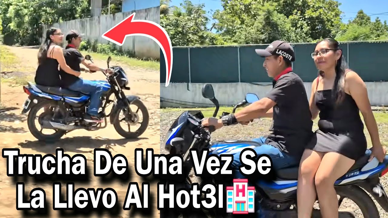 Trucha En Su Moto Se Llevo Este Mujerón A Chentilla Se le Va Torcer La Cara Cuando Los Vea😱