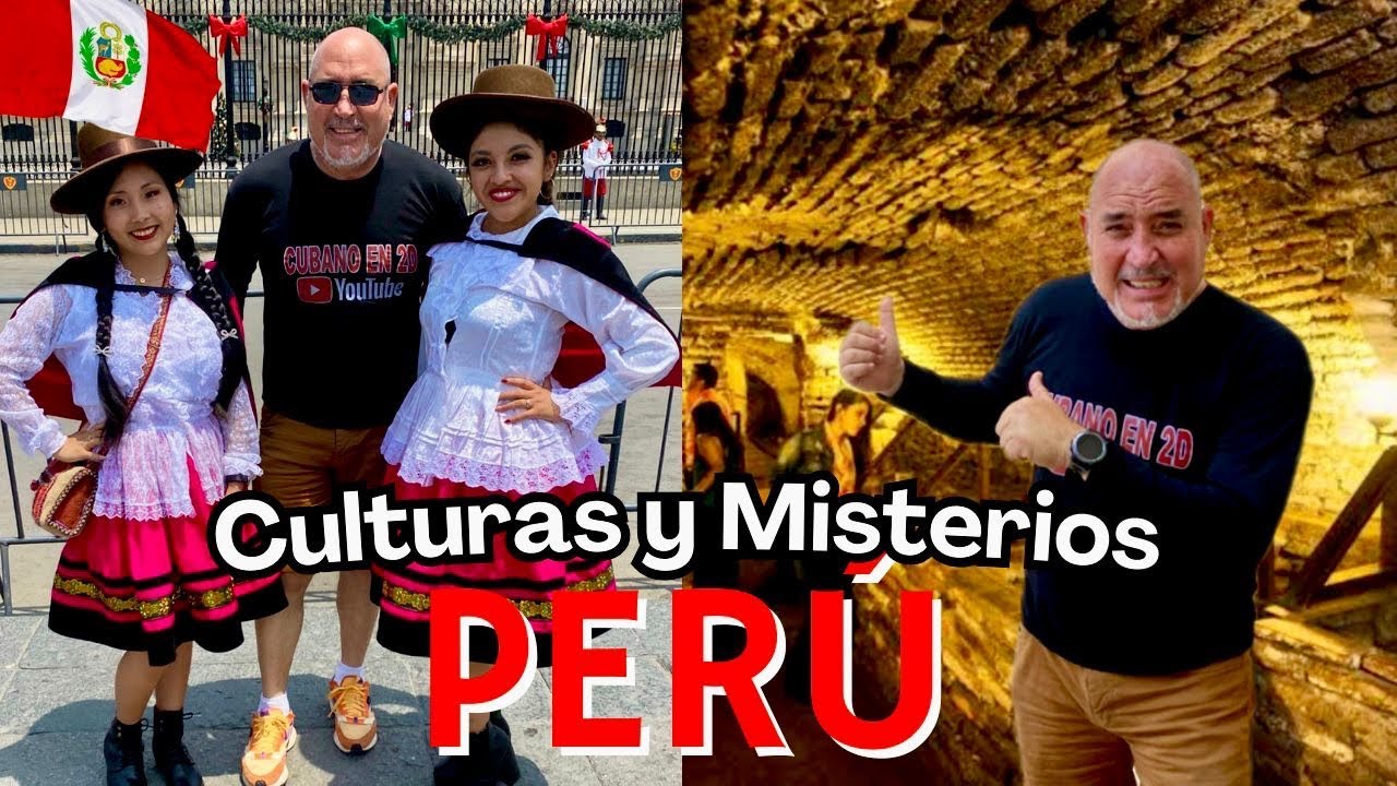 😳 CUBANO conoce la Plaza de Armas y Catacumbas de San Francisco🇵🇪 [Perú es increíble😱