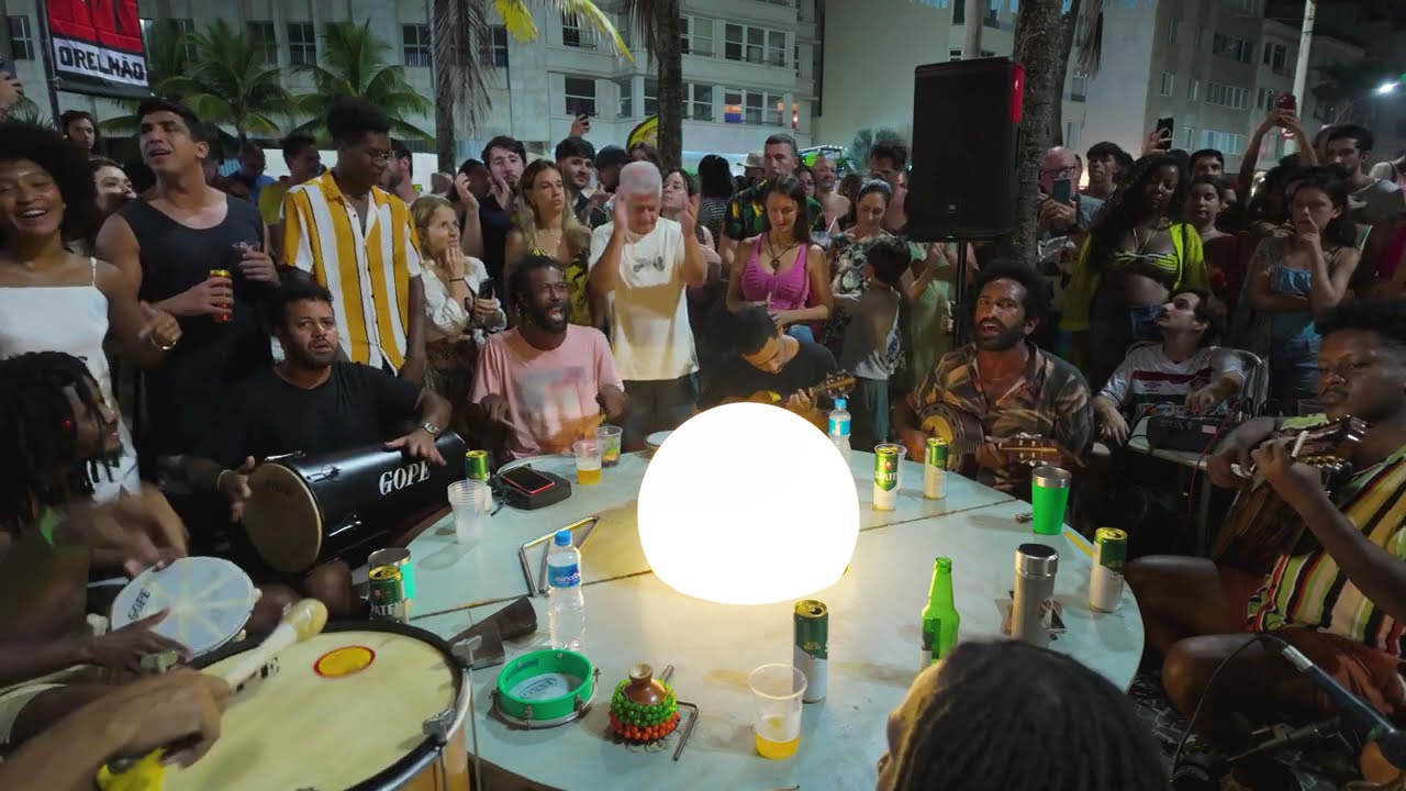 Samba & Pre-Carnival Vibes - Arpoador Beach &ndash; Roda de Samba do Orelh&atilde;o! 🎉🇧🇷  #brazilianmusic, Brazil