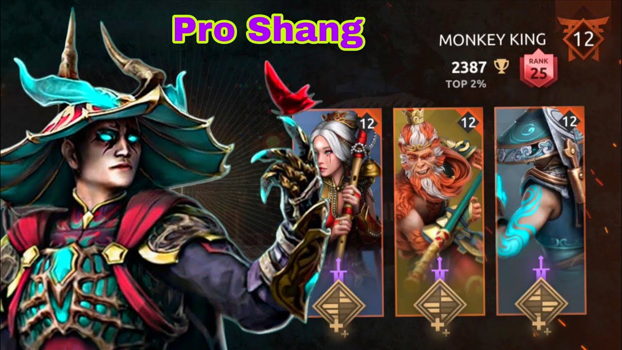 Shadow fight 4 | Shang Defect youin & Monkey King 👑💖