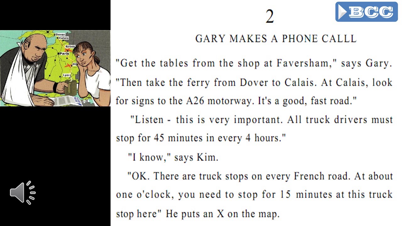 Drive into Danger p1 - Learn English through stories -  Starter