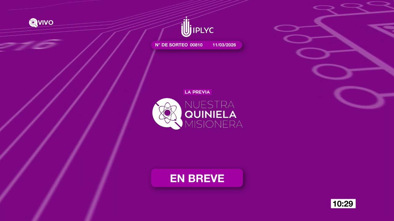 Sorteo 0810 La Previa Quiniela Misionera, 11 de Marzo 2026
