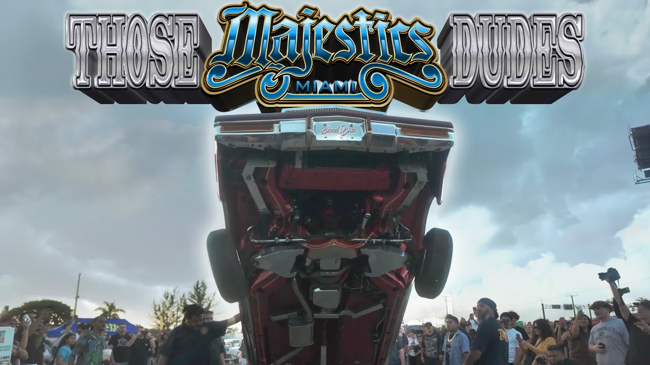 WE LOWRIDIN - THOSE MAJESTICS DUDES 