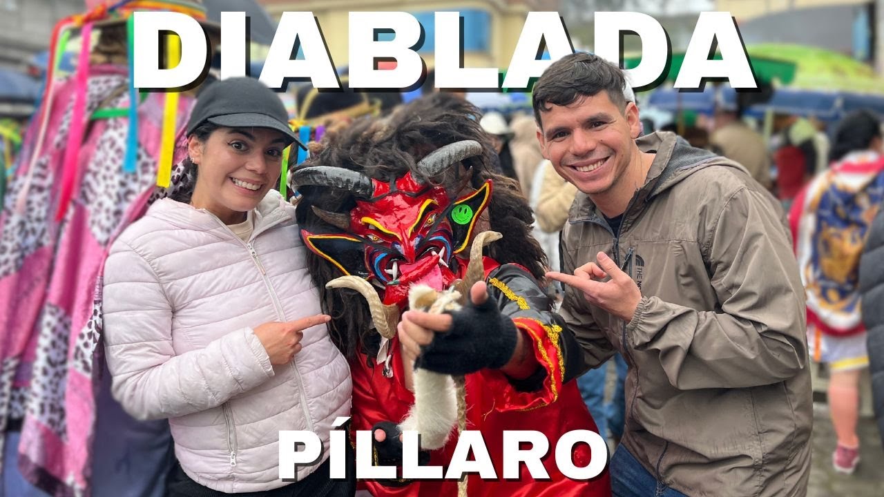 DIABLADA PILLAREÑA 2025 🇪🇨 l Costumbres en Píllaro Ecuador - Geleocos