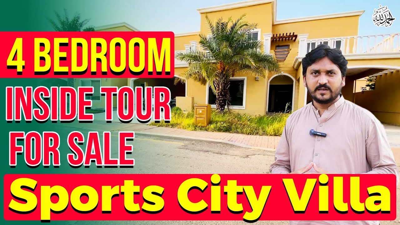 Sports City Villa Inside Tour| Bahria Sports City Latest Updates| Bahria Town Karachi #sportscity