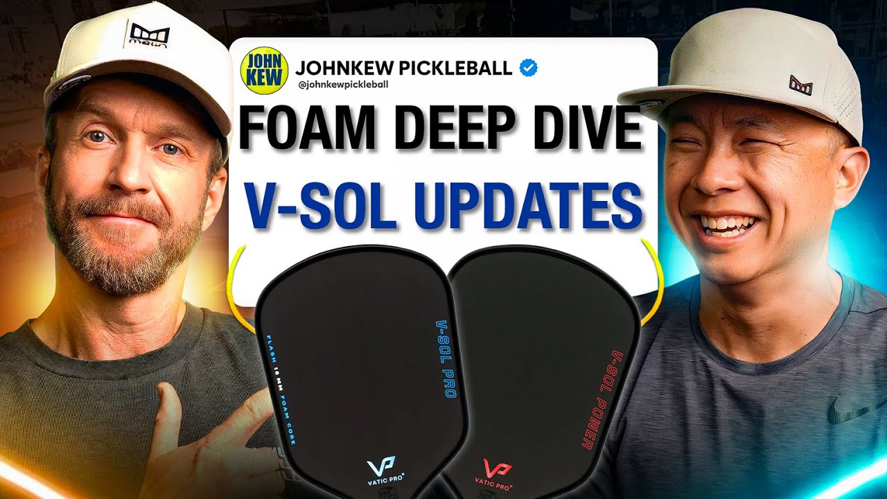 Full-Foam Paddle Innovations, PPA Sacramento Surprises & New Gear Drops | KewCast Ep. 78