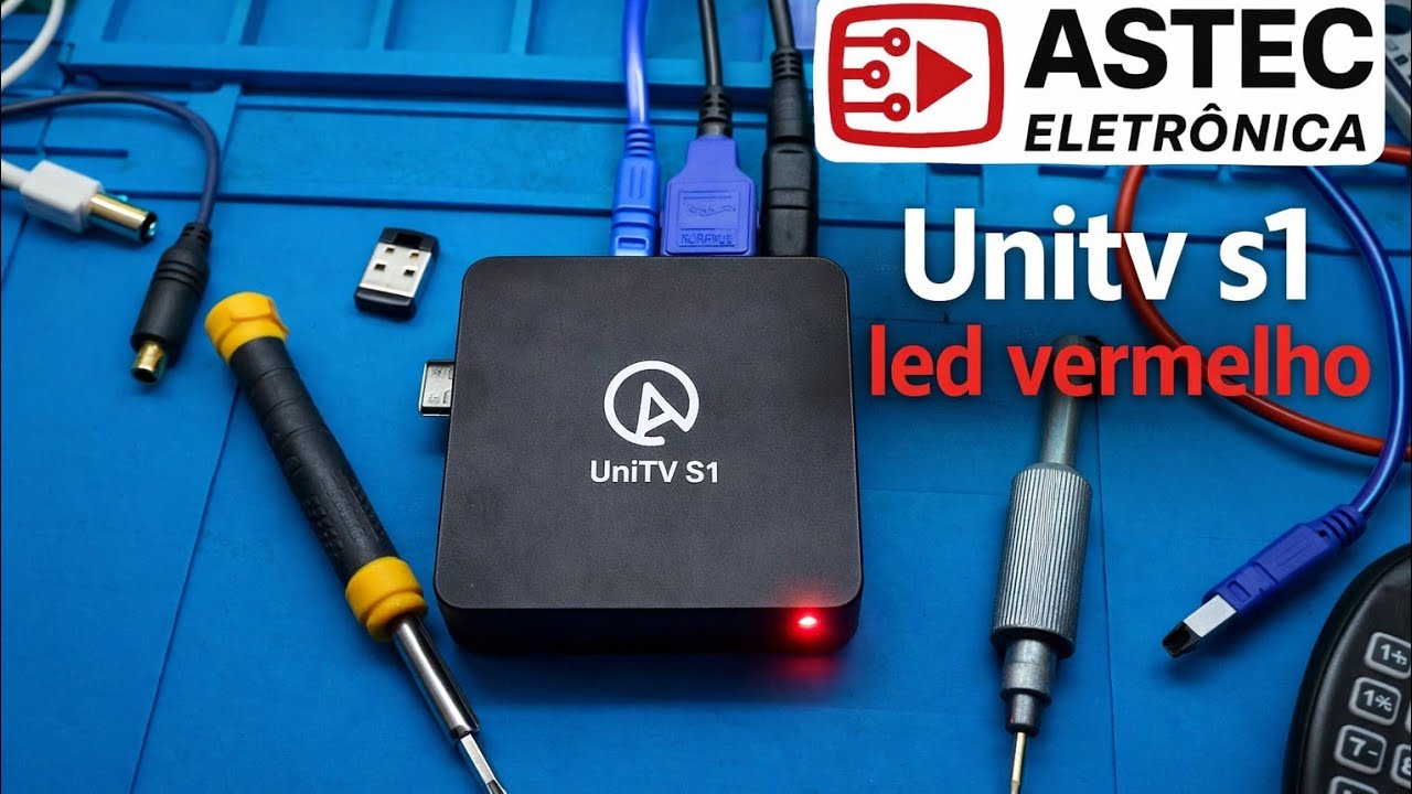 Unitv s1 LED vermelho