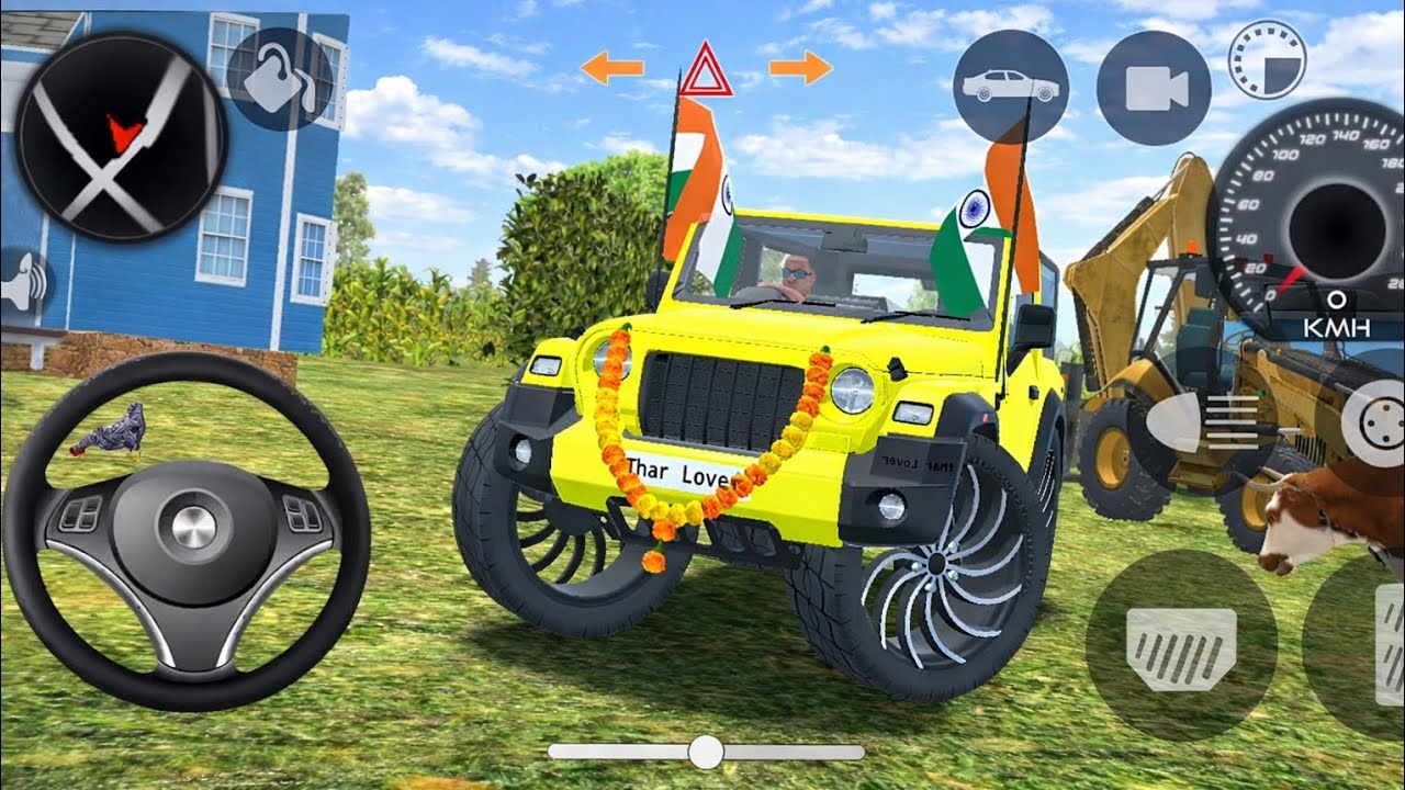 Modified Mahindra Thar Car Games: Indian Cars (Gadi Wala Game) - Car Game Android Gameplay 2025
