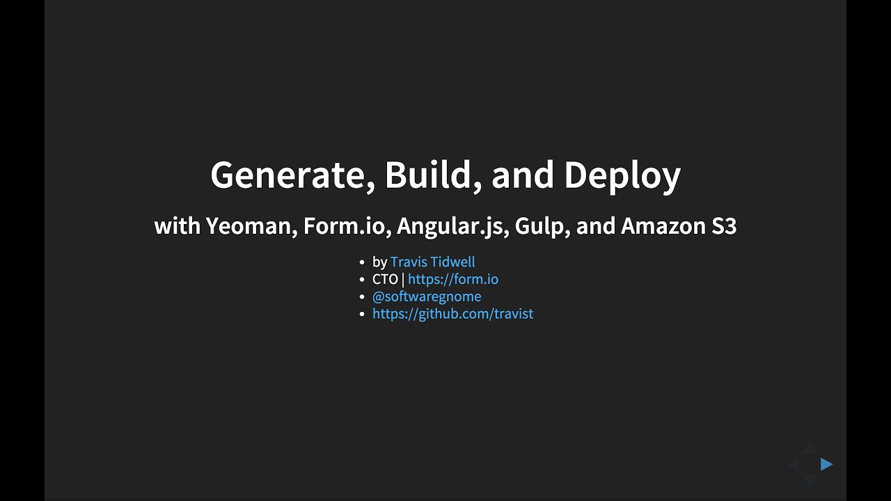 How to Generate, Build, and Deploy Angular.js applications