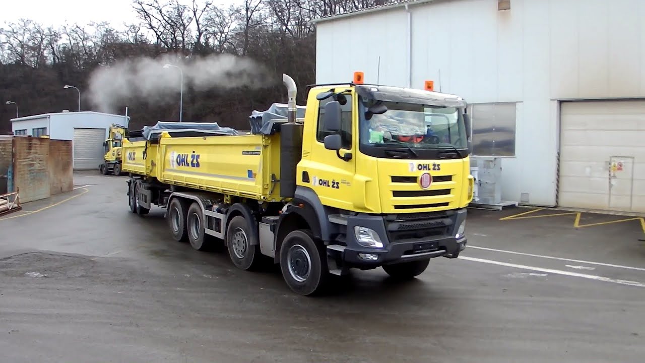Tatra Phoenix E6 8x8 with Meiller kipper