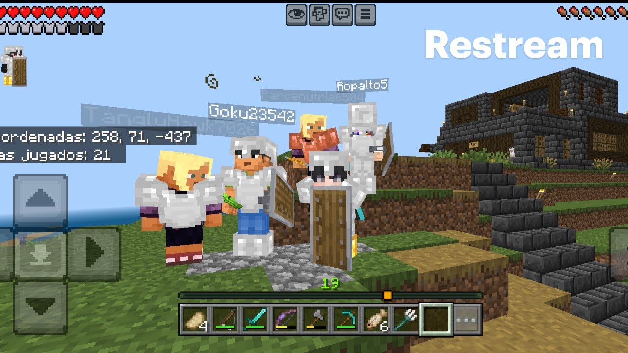 MINECRAFT CON SEGUIDORES🔴