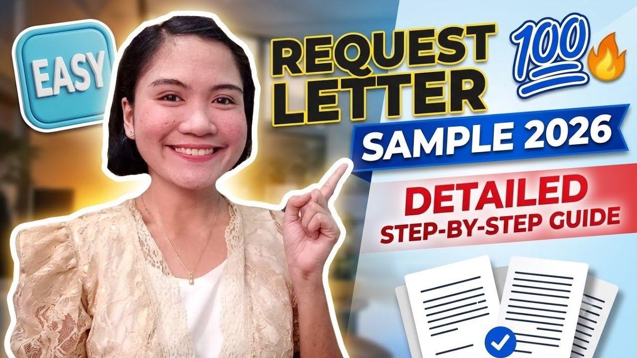 PAANO GUMAWA NG LETTER OF REQUEST 2026? DETAILED STEP-BY-STEP GUIDE | LETTER OF REQUEST SAMPLE 💯