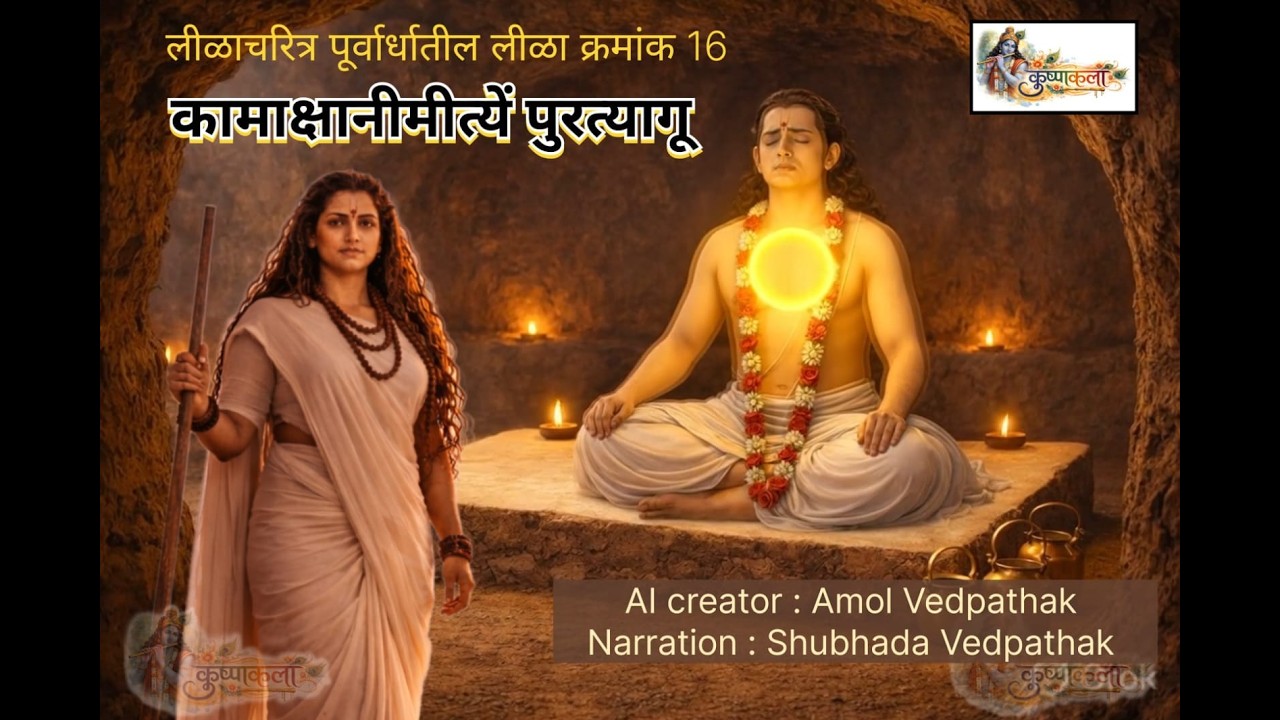 कामाख्या निमित्ताने शरीर त्याग | श्री चक्रपाणी (चांगदेव राऊळ) यांची अद्भुत लीळा | लीळाचरित्र कथा 🙏