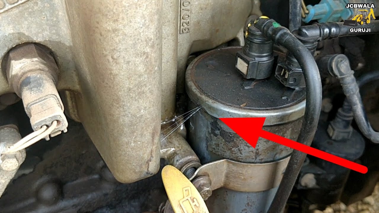 JCB 3dx secondry fuel filter all information 2021