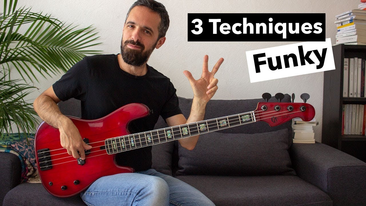 3 Techniques Funky 🎸 Cours de Basse