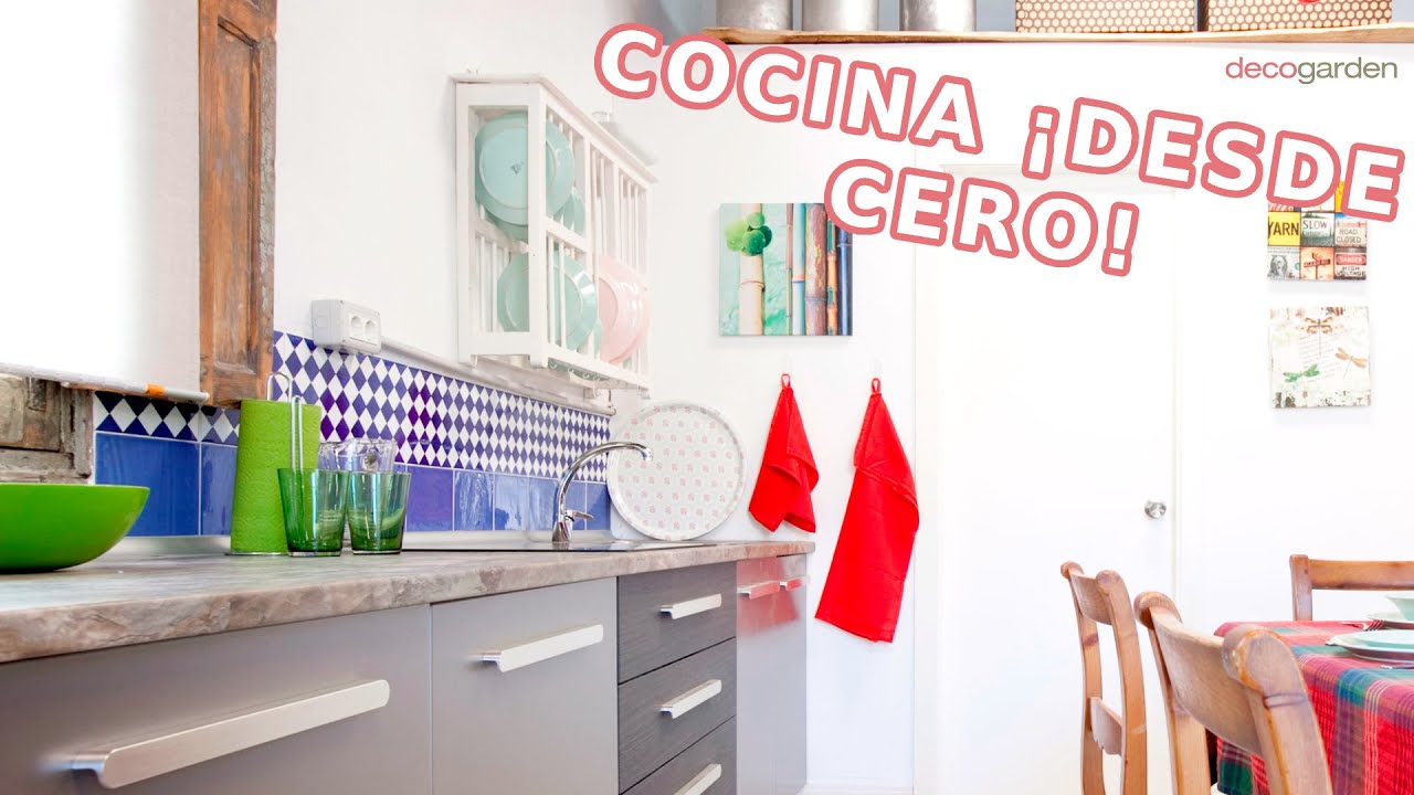Hacer una cocina desde cero: Idea económica con @Decogarden