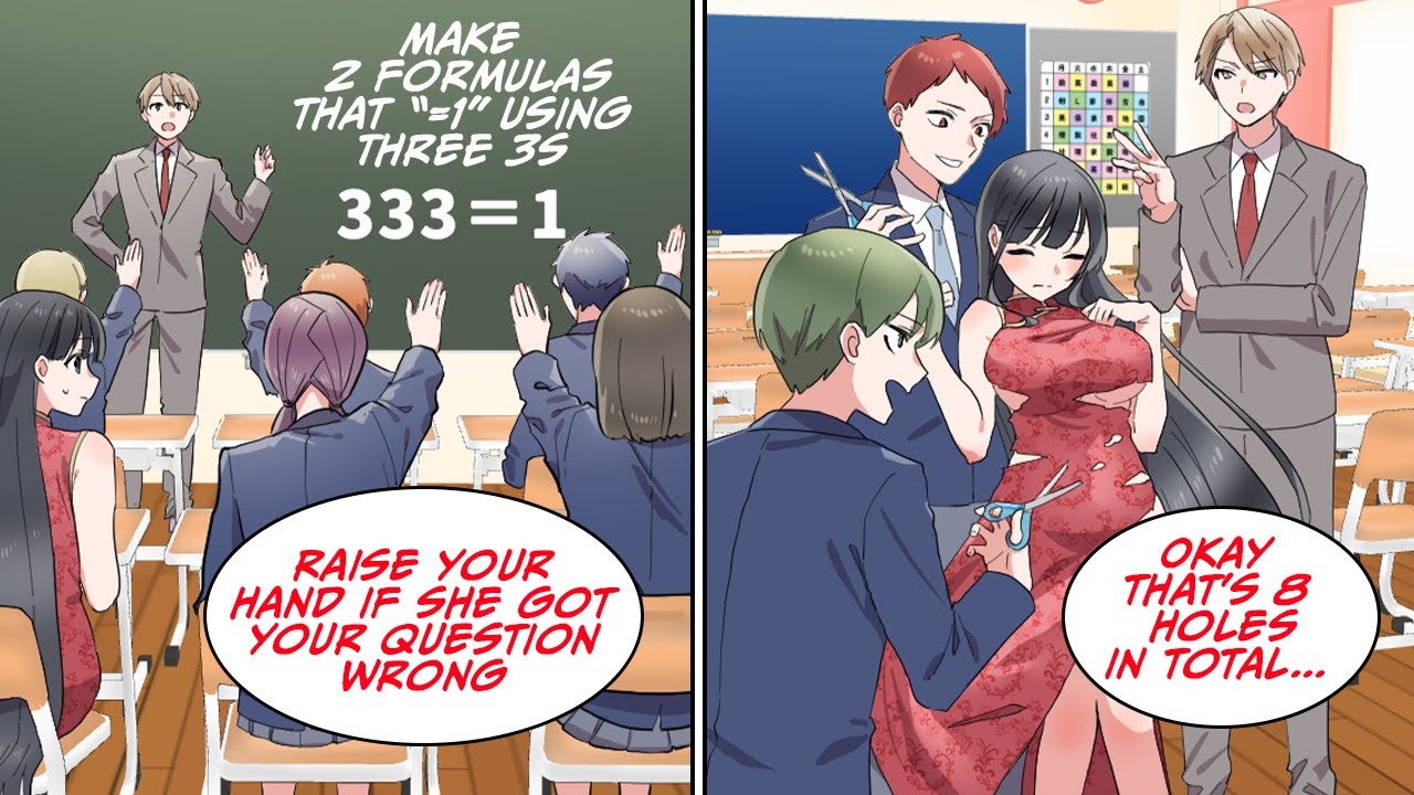 I was asked to wear this dress at school, but then... [Manga Dub]