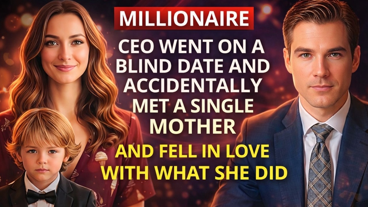 MILLIONAIRE CEO went on A BLIND DATE-accidentally met a SINGLE MOTHER fell in love with what she