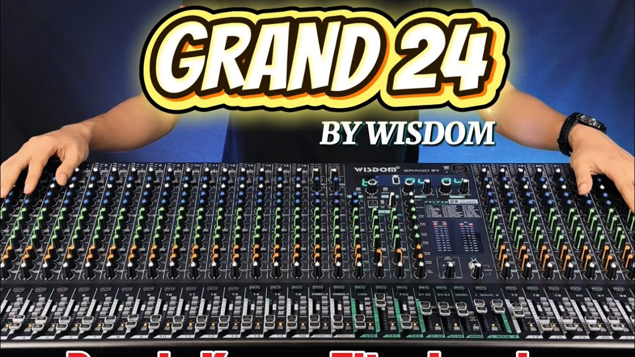 MIXER TERBARU 24CH WISDOM GRAND 24