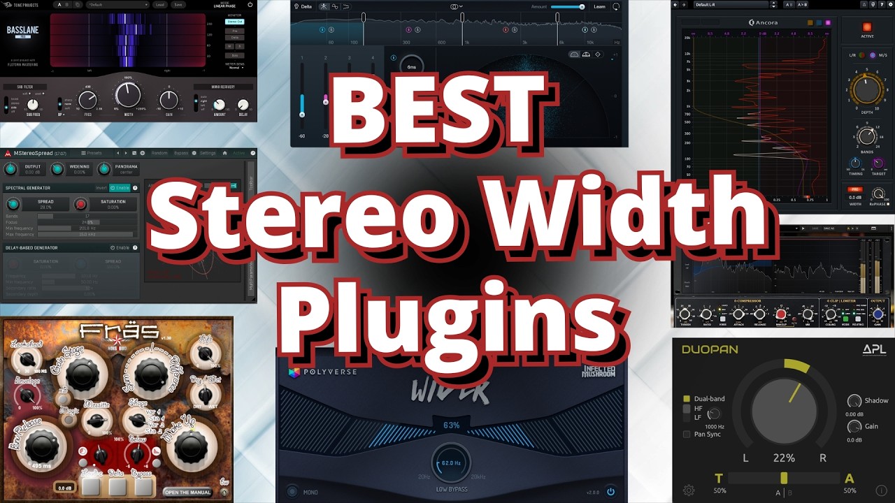The Best Stereo Width Plugins (That You Probably Haven&rsquo;t Heard Of)