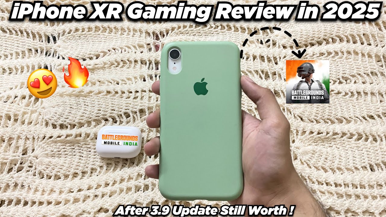 iPhone XR Gaming Review in 2025 || iPhone XR Extreme Bgmi Test Still Worth? || Free Fire?