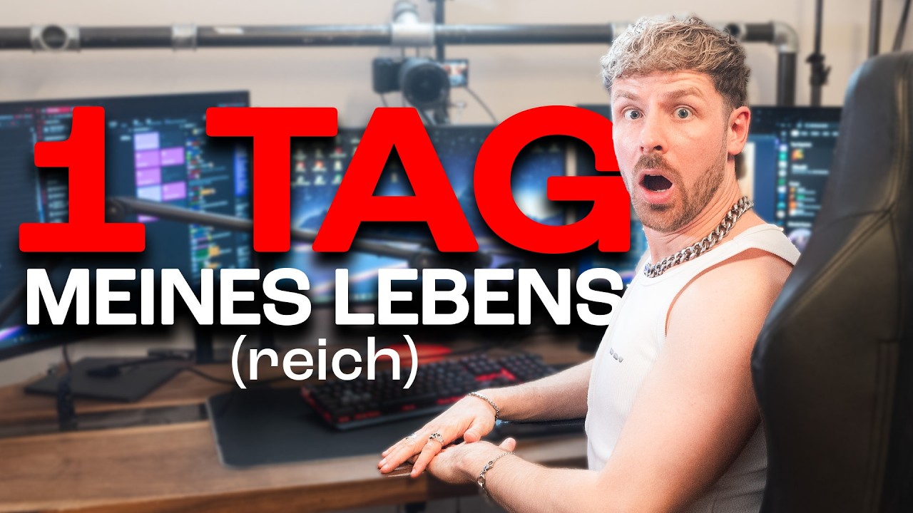 A realistic day as Germany's richest streamer... (sideeye @papaplatte 👀)
