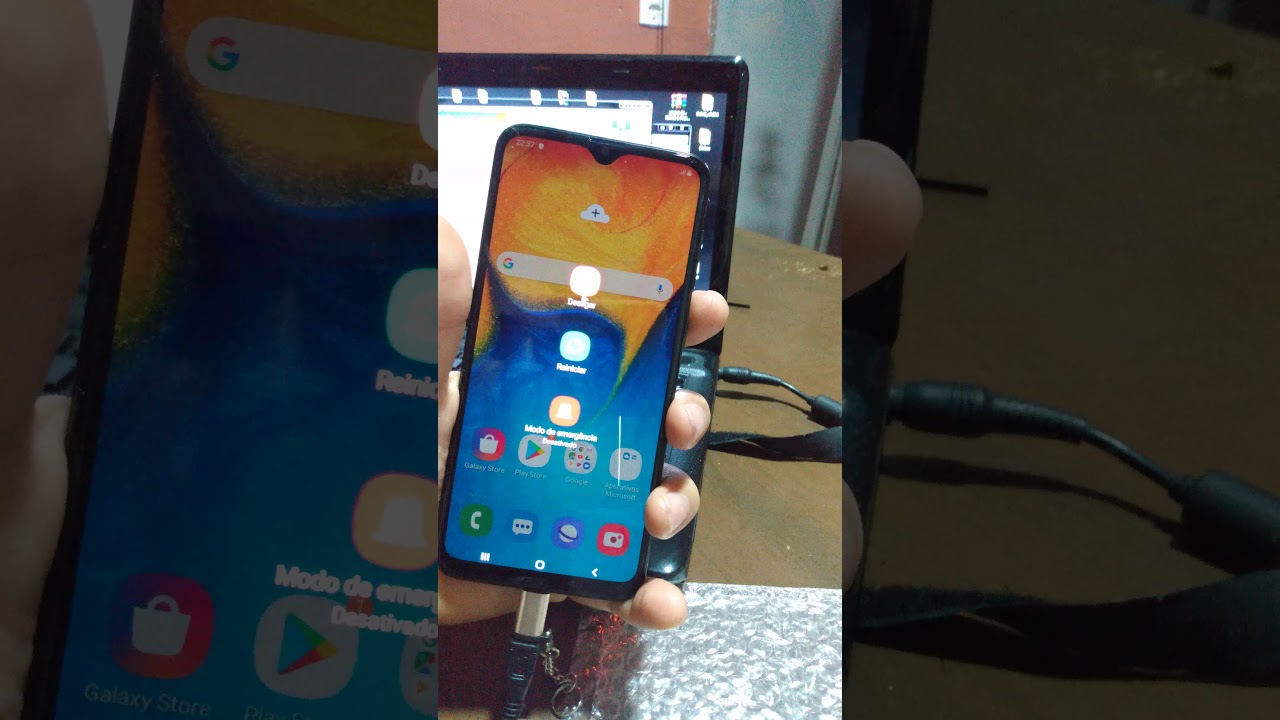 Samsung A20 (A205G) touch travado RESOLVIDO!