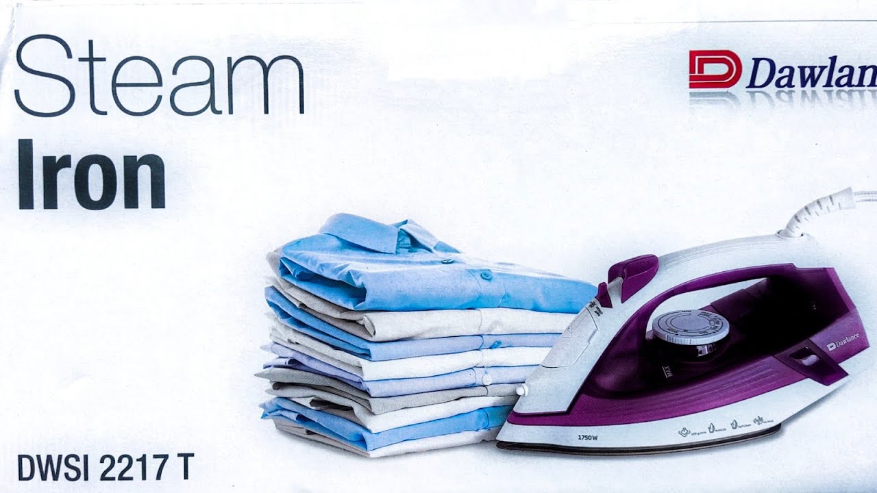 Dawlance Steam iron • DWSI 2217T • Unboxing • Review