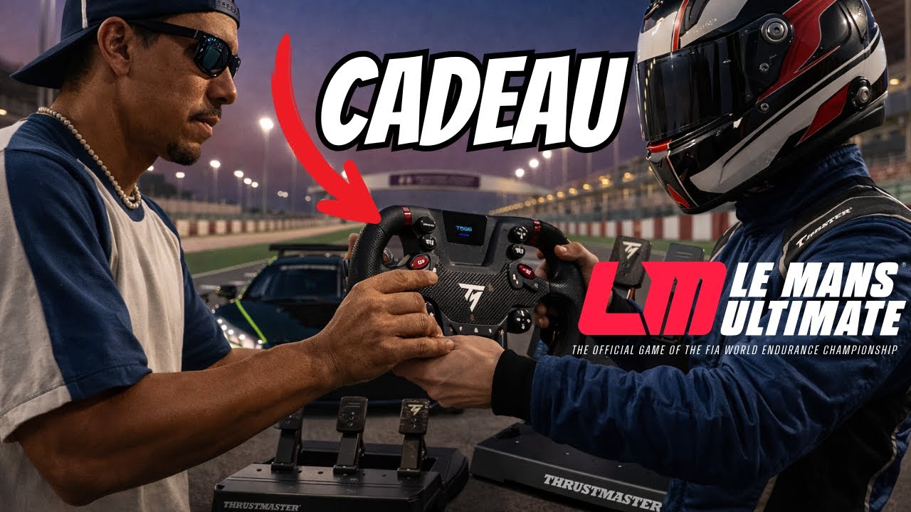 Il est VENU pour un COACHING ... il repart avec un VOLANT COMPLET sur Le Mans ULTIMATE !