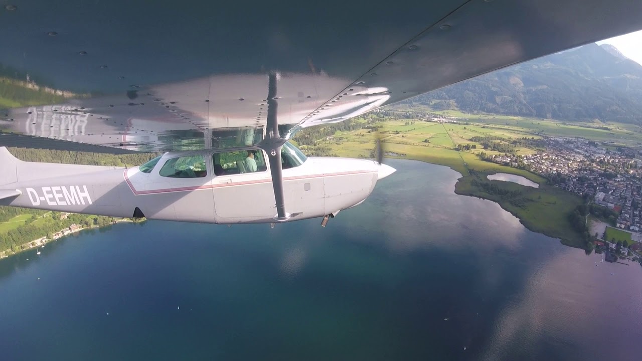 Austria to Germany: Zell am See to Landshut. Great departure over the lake!