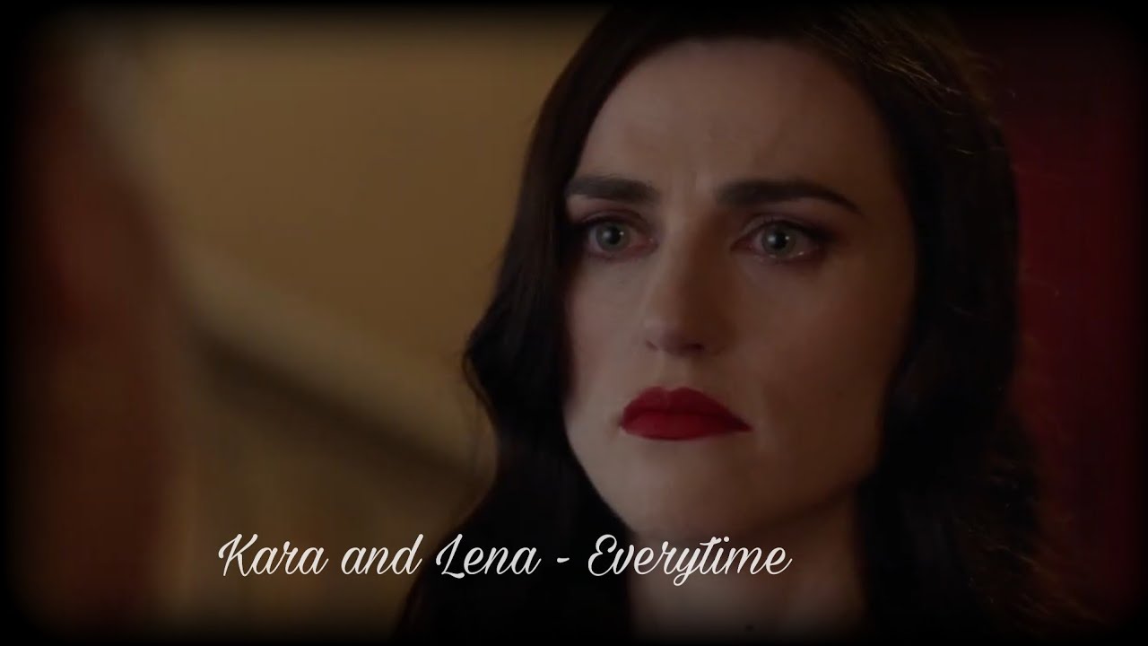 Kara and Lena (supercorp) // Everytime - Cover by Melissa Benoist