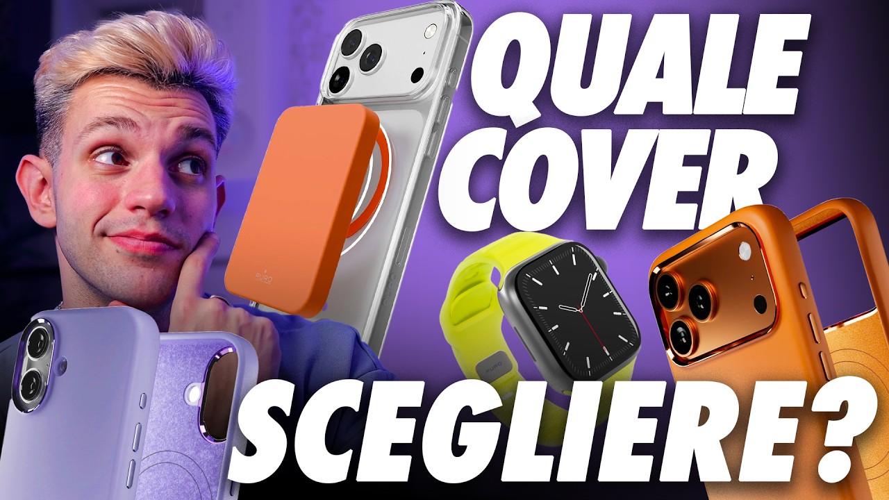 COME SCEGLIERE la COVER per l'iPHONE?📲