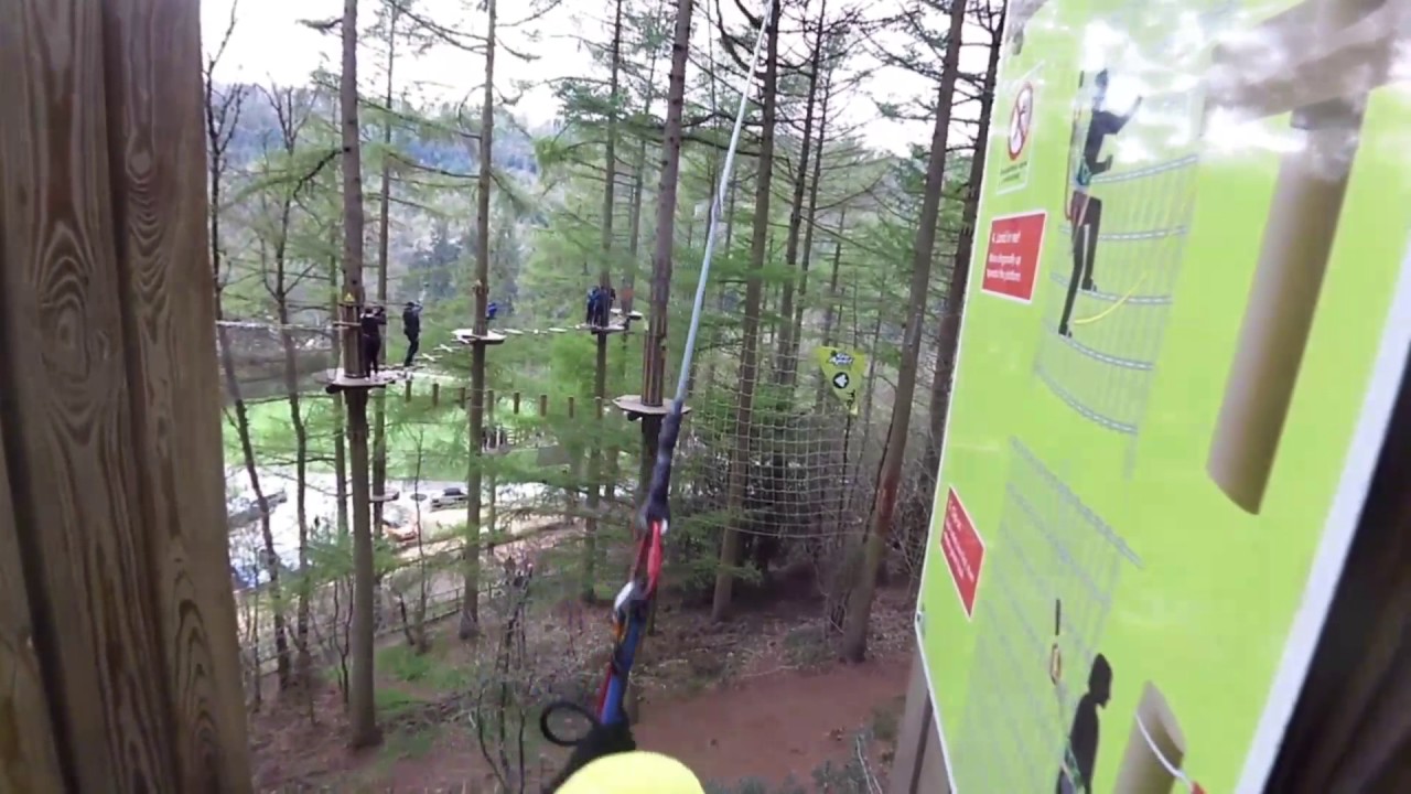 Go Ape Dalby Tarzan Swing