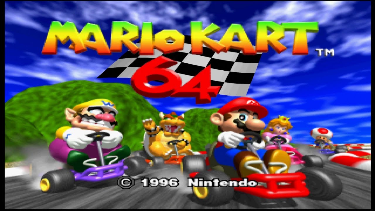 Mario Kart 64 | FULL GAME [N64 4K]