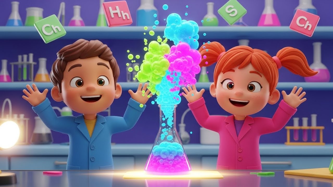 Little Star Scientist Song for Kids | Fun Science, Exploration & Early STEM Nursery Rhymes ⭐🔬🎶