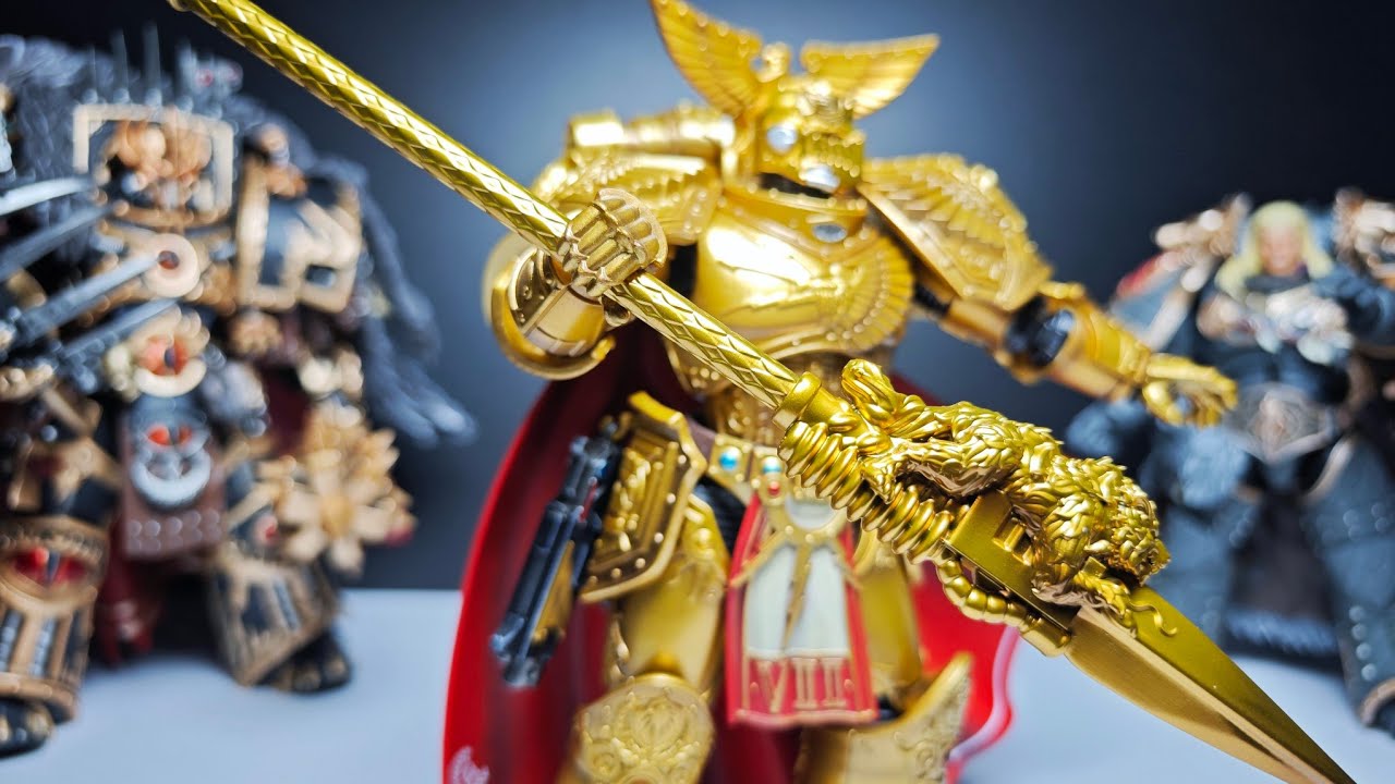 Warhammer most wanted CUSTOM accessories for warmaster , Rogal Dorn and Leman Russ.