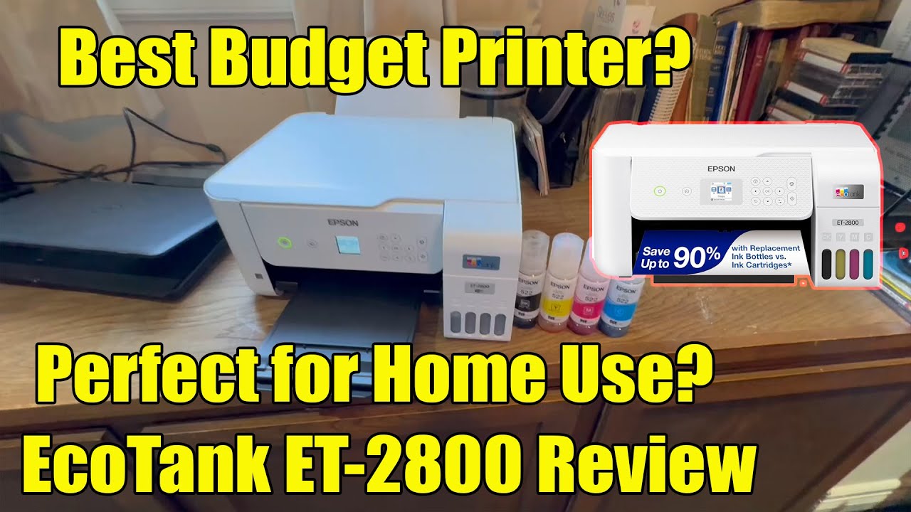 Epson EcoTank ET-2800 Review | Best Budget Home Printer 2025?