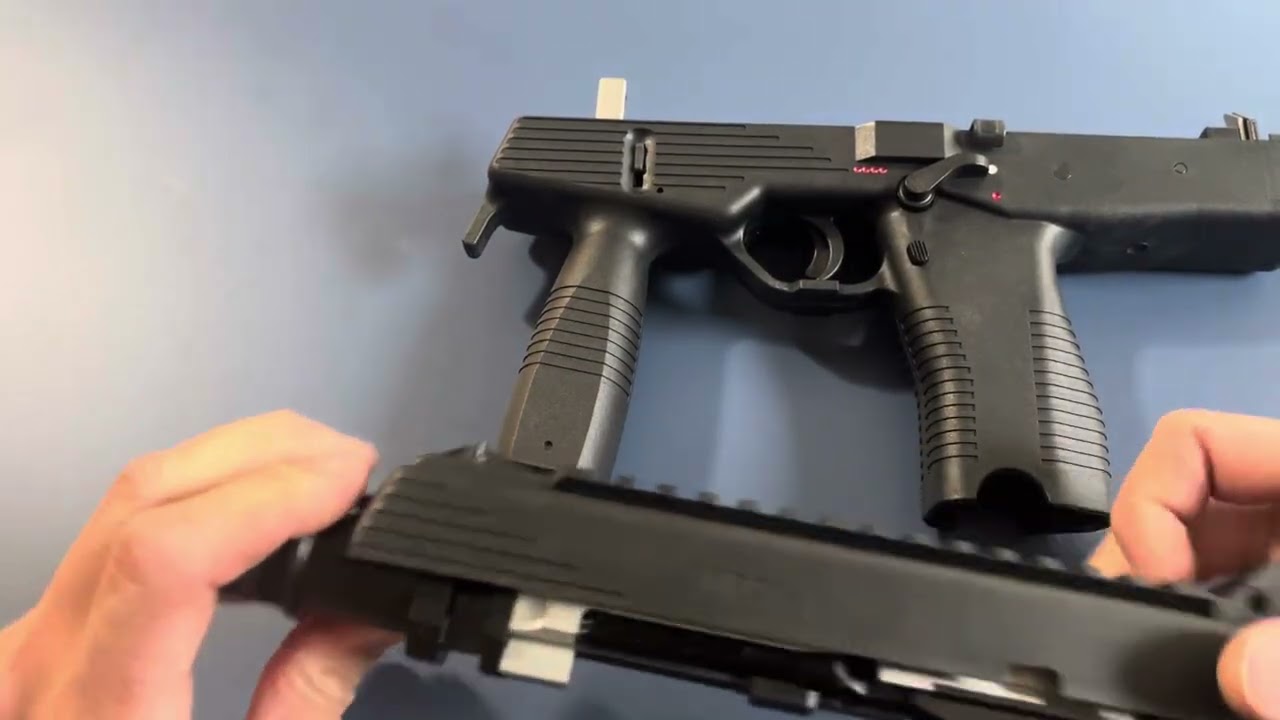 AIRSOFT maruyama mp9 upper and lower disassembly and reassembly.