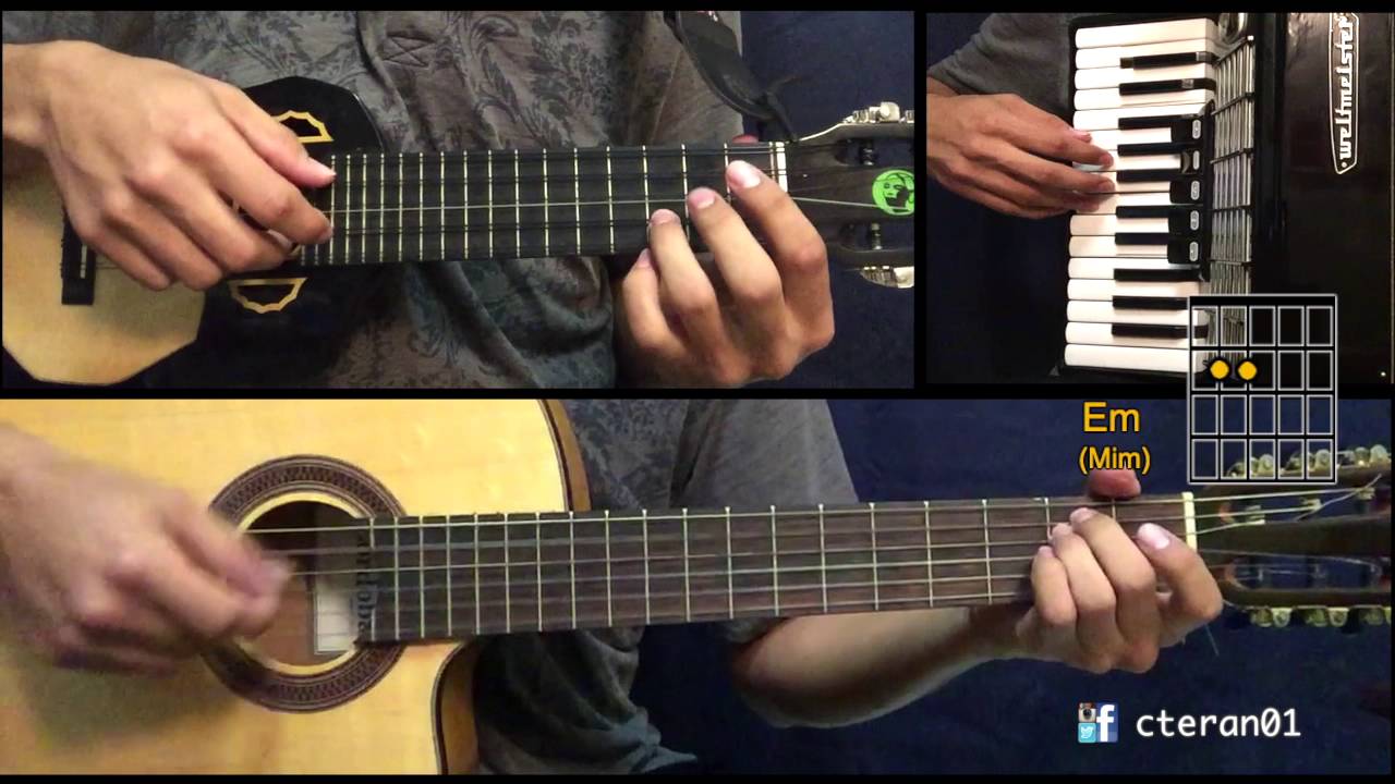 Mercado Testaccio - Inti - Illimani Cover/Tutorial Guitarra, Charango y Acordeon
