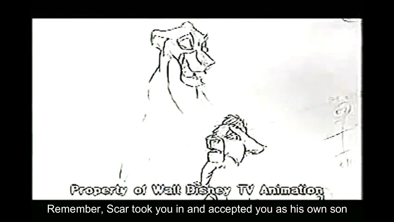 The Lion King 2 Simba's Pride - Deleted Scene 1 (with subtitles)