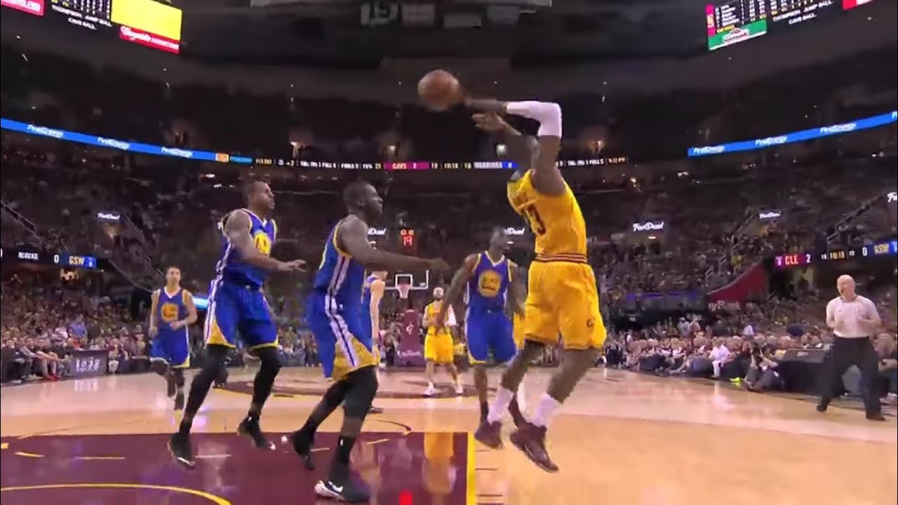 These Lebron James passes are really insane!