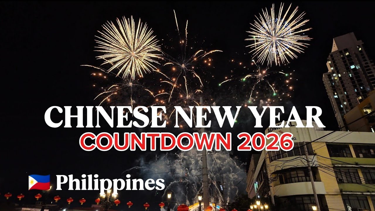 CHINESE NEW YEAR COUNTDOWN 2026 YEAR OF THE FIRE HORSE BINONDO ONGPIN CHINATOWN MANILA PHILIPPINES 