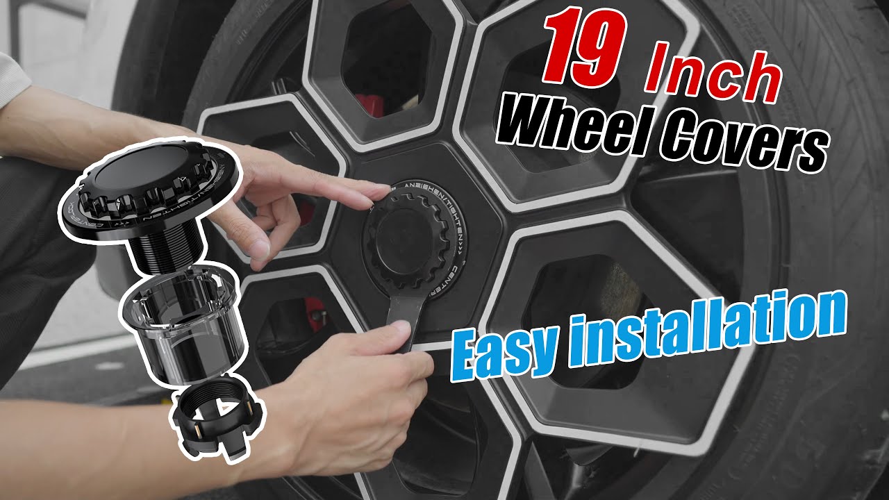 How to Install Model Y/ Y Juniper Wheel Covers 19 Inch Honeycomb Wheels Style