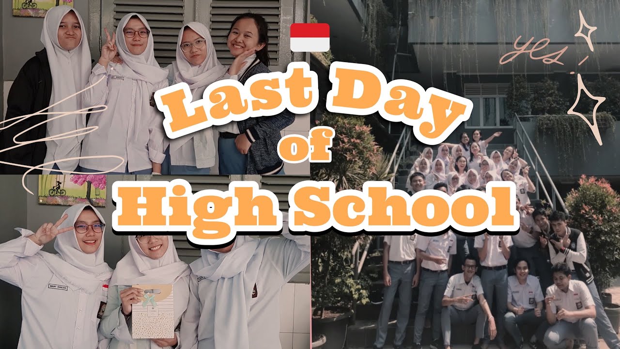 Perpisahan sebelum ke USA! | Last Day of School | Indonesia
