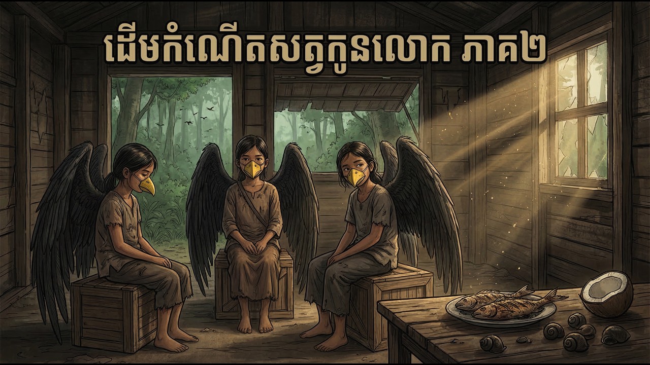 យីកេរ្តិ៍ បុរាណខ្មែរ | ដើមកំណើតសត្វកូនលោក ភាគទី២ (រឿងពេញ) | Ancient Khmer: The Origin of Animals, P2